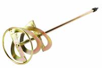 Венчик для миксера Hammerflex 221-012 МХ-АС 120х600 мм для смешивания краски, оцинкованный