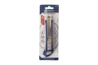 Нож технический 242-120 18мм КОБАЛЬТ